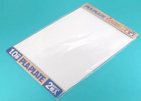 Tamiya 70124 Plaques Plastique 1 mm (2 x)