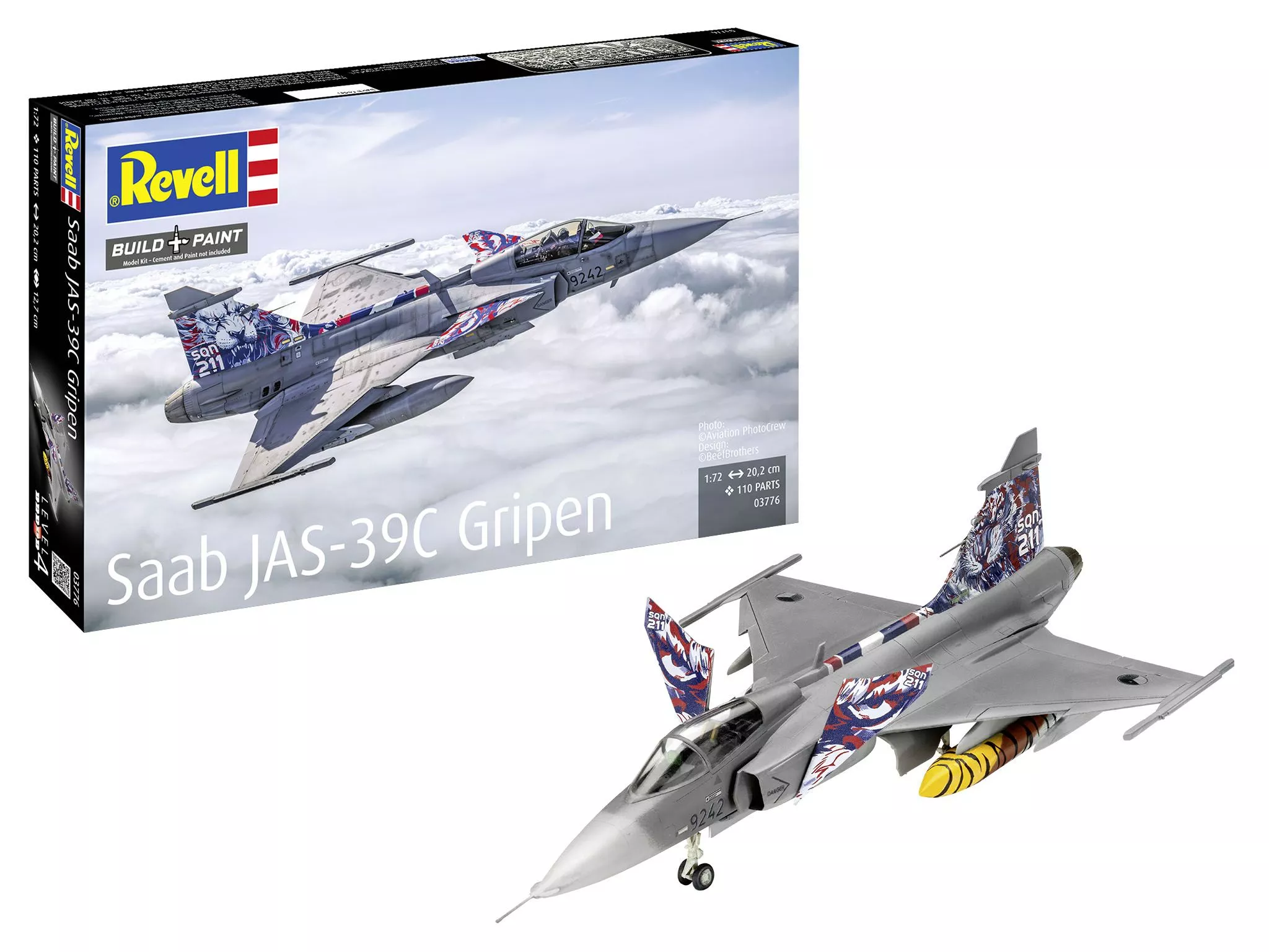 Revell 03776 1:72 Saab Jas-39C gripen