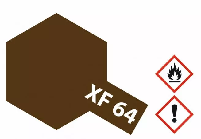 Tamiya 81764 XF-64 rouge-brun 10 mL