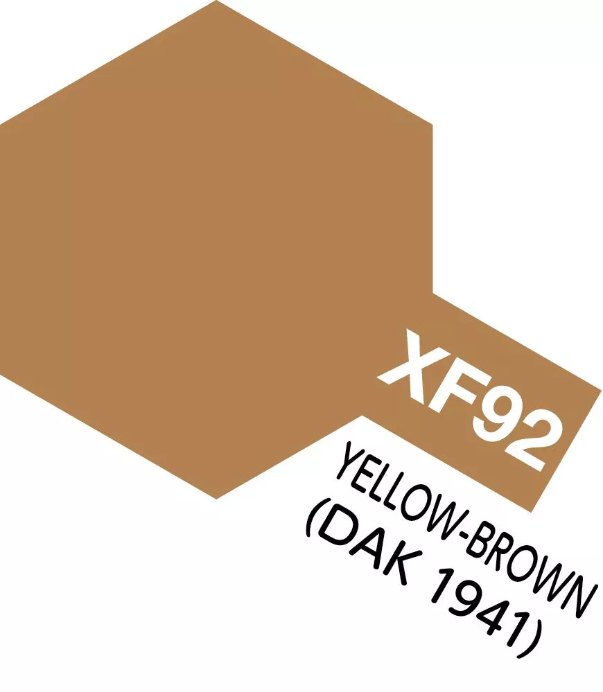 Tamiya 81792  XF-92 yellow brown (DAK 1941)