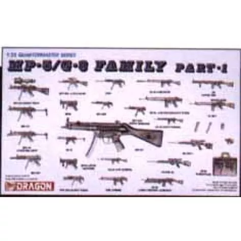 Dragon 3803 1:35 MP-5G-3 famille d'armes automatiques