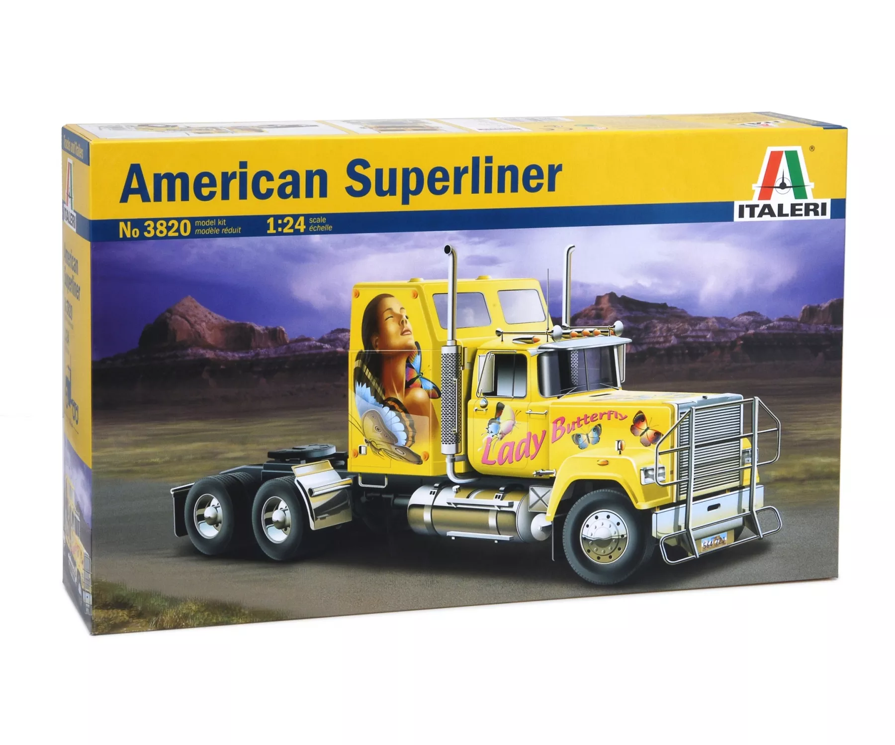 Italeri 3820 1:24 US Superliner power truck
