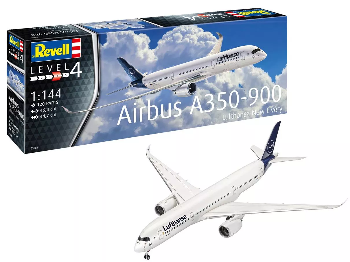 Revell 03881 1:144 Airbus A350-900 Lufthansa