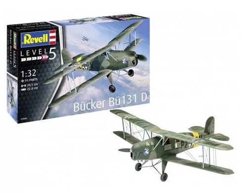 Revell 03886 1:32 Bücker Bü131 D Jungmann