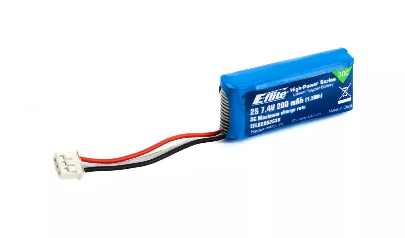 E-flite EFLB2002S30 Accus 2S 7.4 V 30C