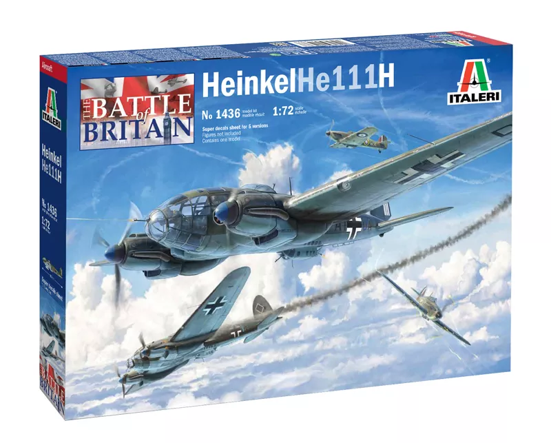 Italeri 1436 1:72 Henkel He-111 H-6