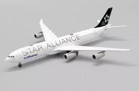 A340-300 1:400 Star Aliance, Lufthansa -AIFA