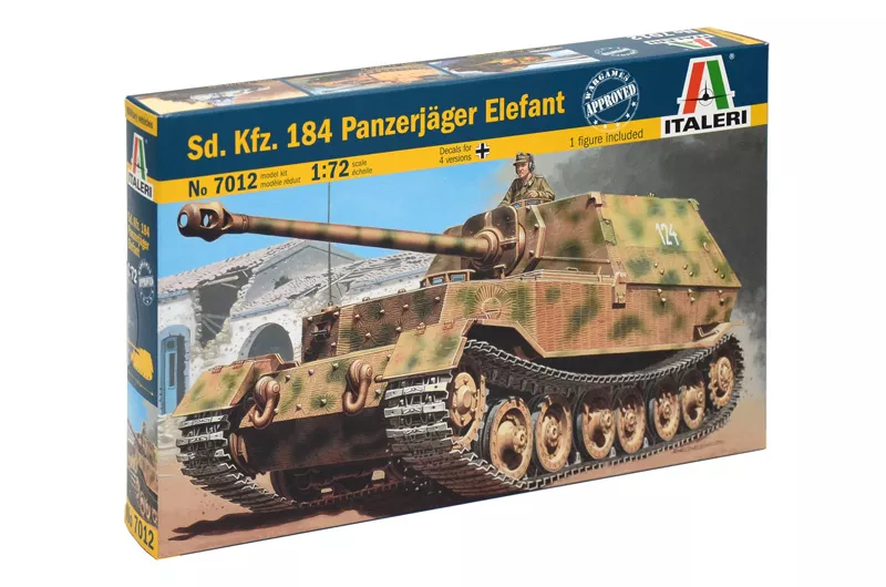 Italeri 7012 1:72 Sd. Kfz. 184 Elefant