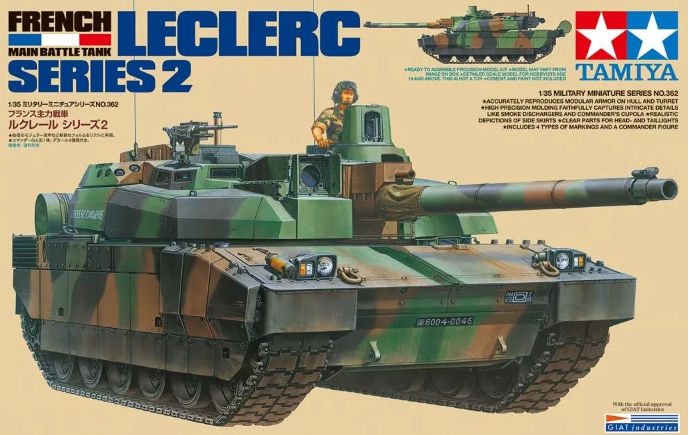 Tamiya 35362 1:35 char Leclerc série 2
