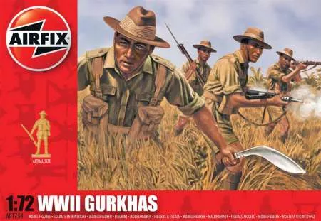 Airfix 1754 1:72 Gurkhas 48 pièces