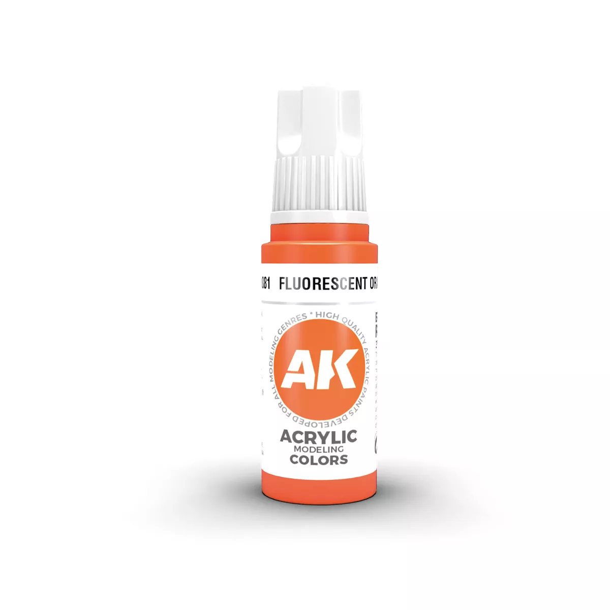 AK Interactive Fluorescent Orange 18ml