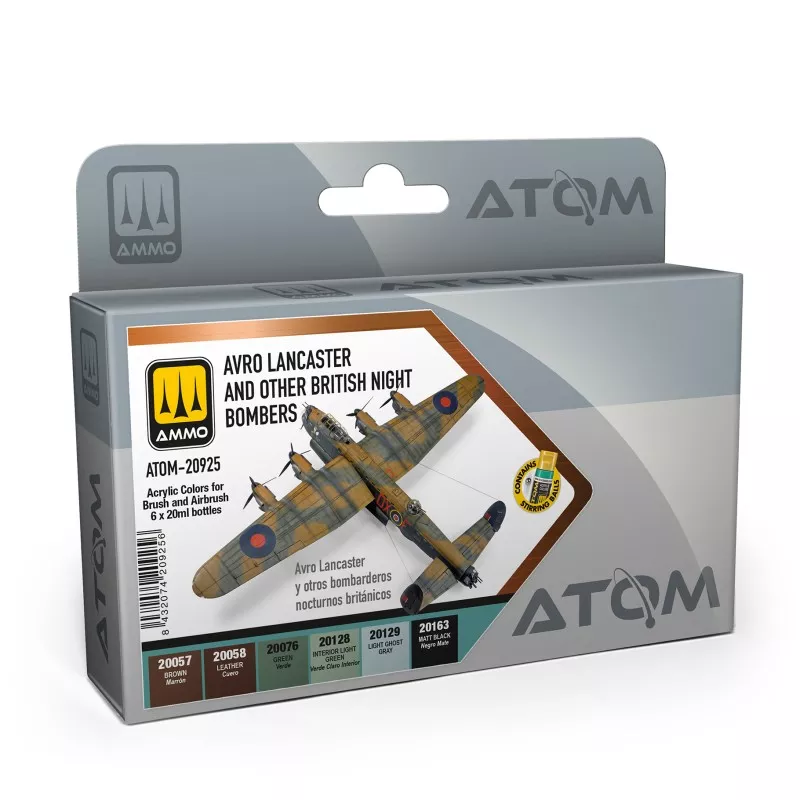 Ammo MIG ATOM Avro Lancaster and british night bombers set