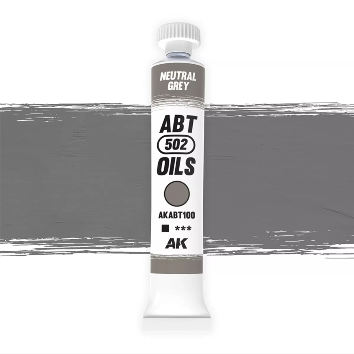 AK Interactive ABT502 Neutral Grey Oil 20ml