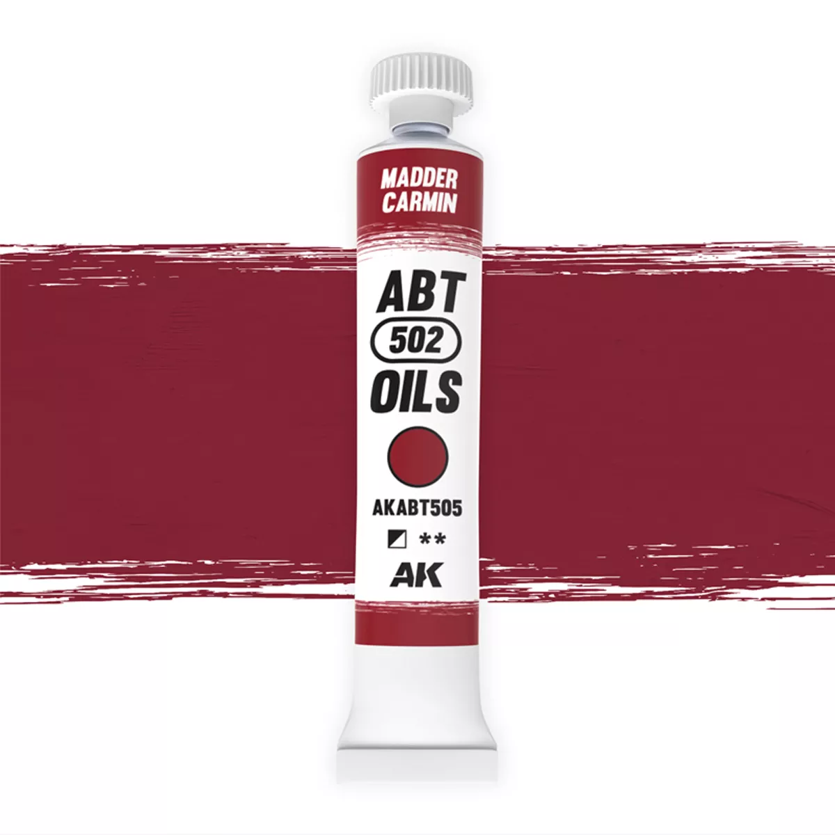 AK Interactive ABT502 Madder Carmin Oil 20ml