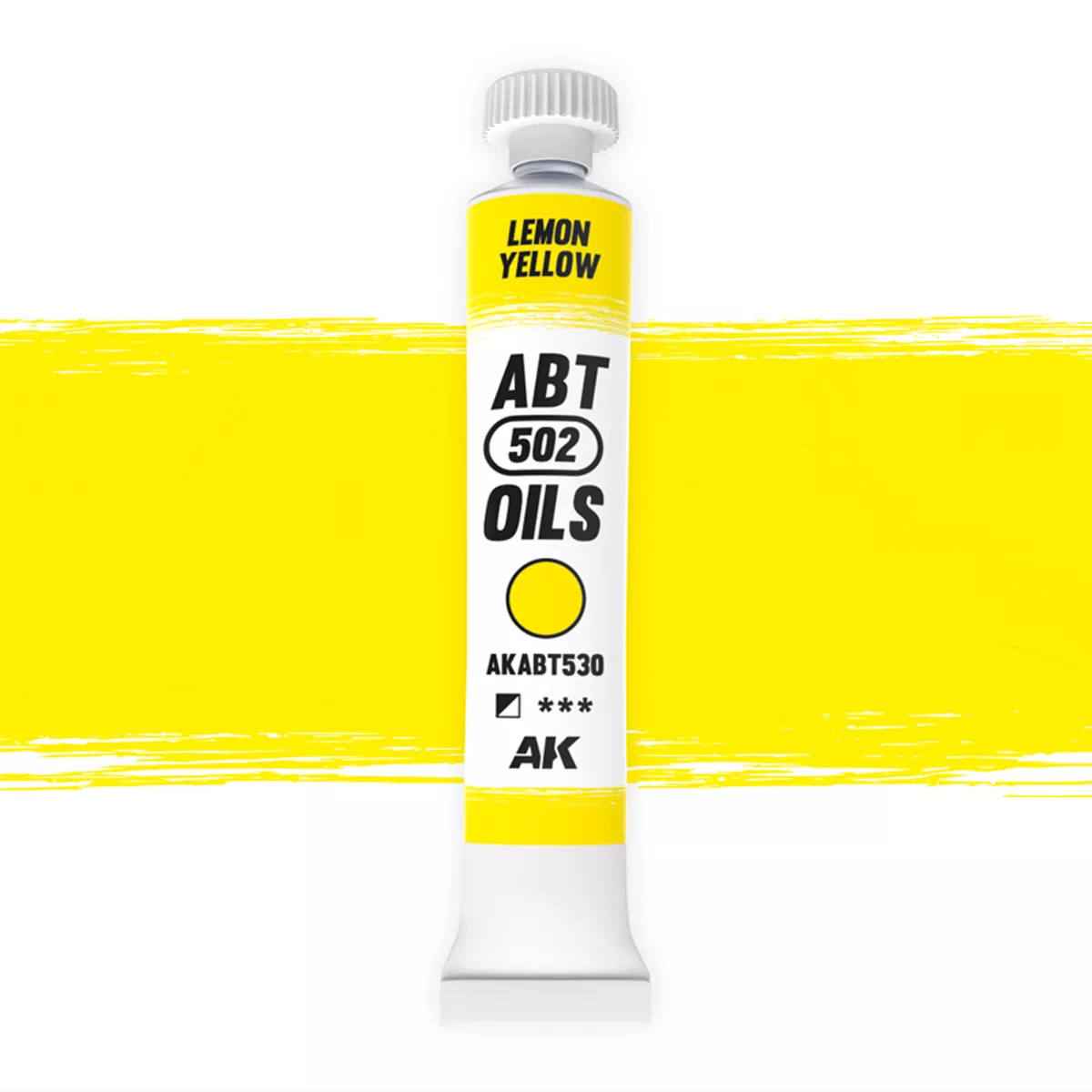 AK Interactive ABT502 Lemon Yellow Oil 20ml