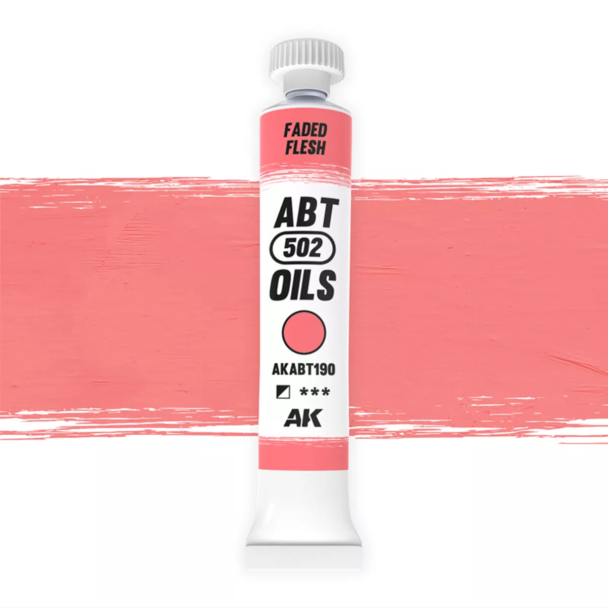 AK Interactive ABT502 Faded Flesh Oil 20ml