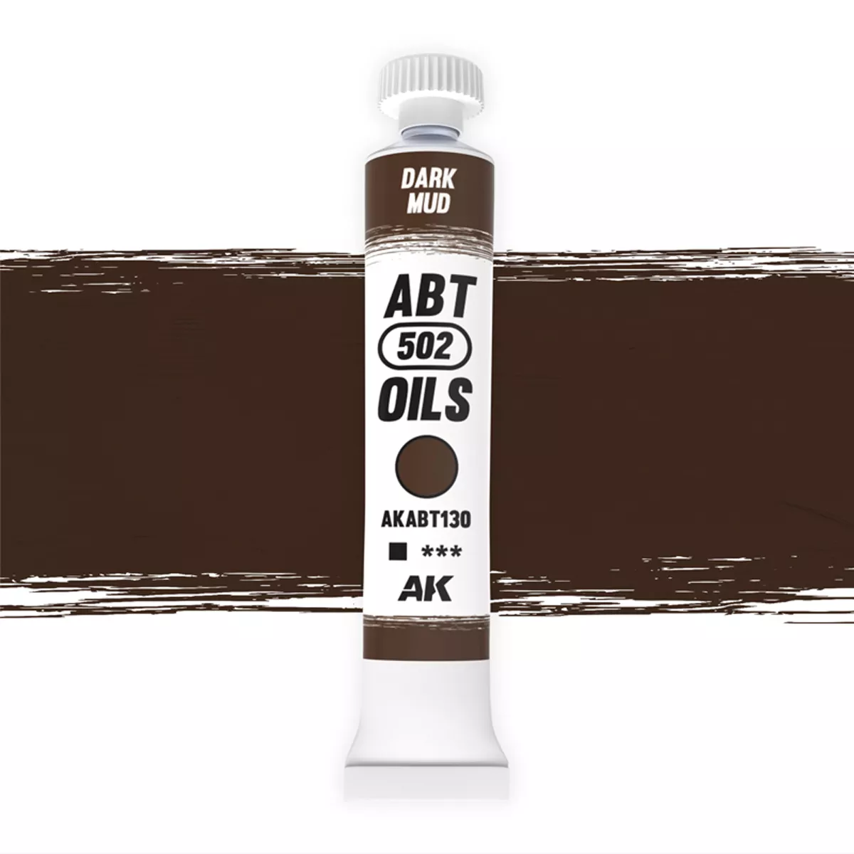 AK Interactive ABT502 Dark Mud Oil 20ml