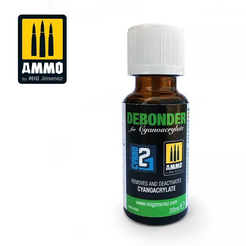 Ammo MIG Cyanoacrylate Debonder30ml