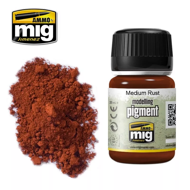 Ammo MIG Pigment Medium Rust