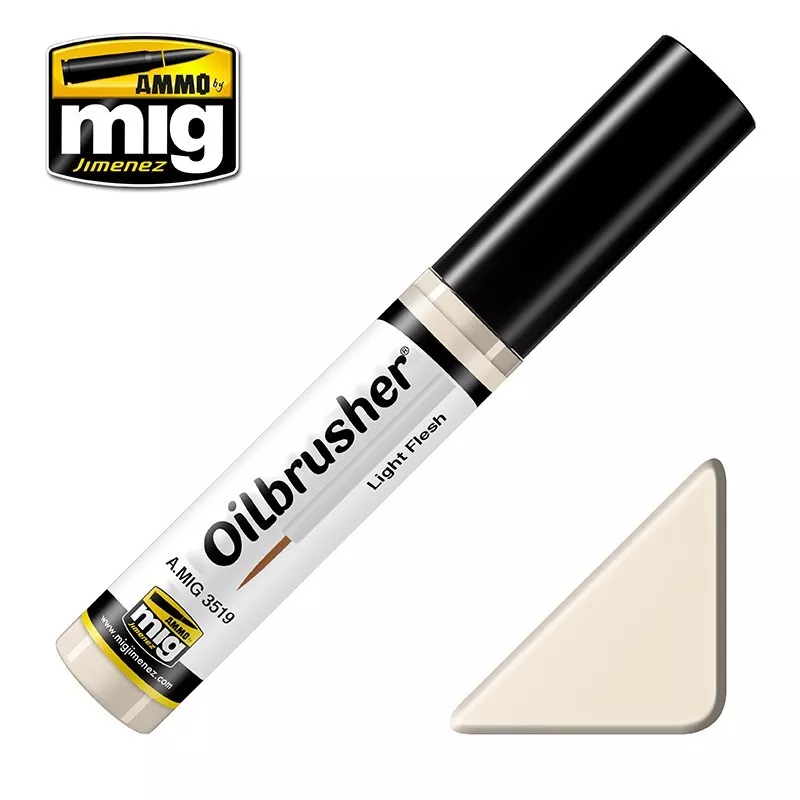 Ammo MIG Oilbrusher Light Flesh 10mL