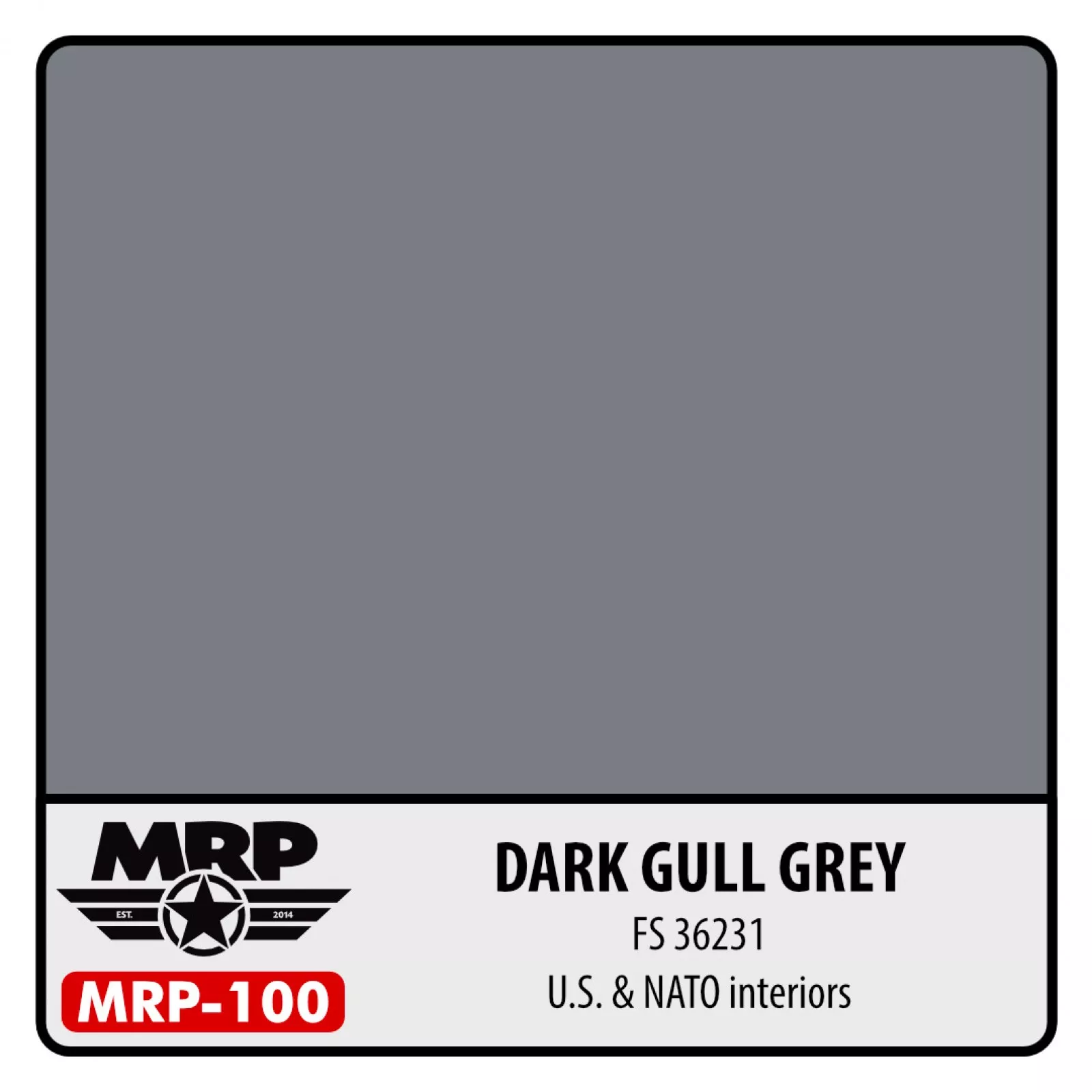 MRP Dark Gull Grey FS36231 US & NATO interiors 30ml