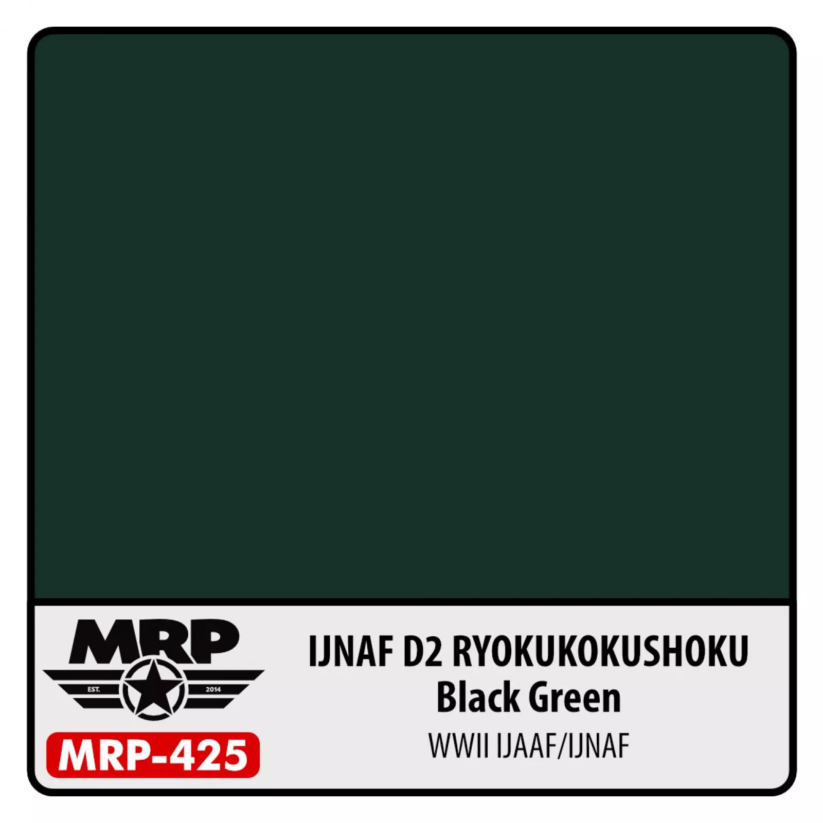 MRP IJNAF D2 (Black Green) WWII IJAAF/IJNAF 30ml