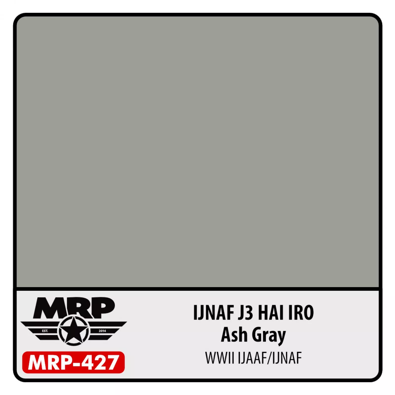 MRP IJNAF J3 HAI IRO Ash Gray WWII IJAAF/IJNAF 30ml