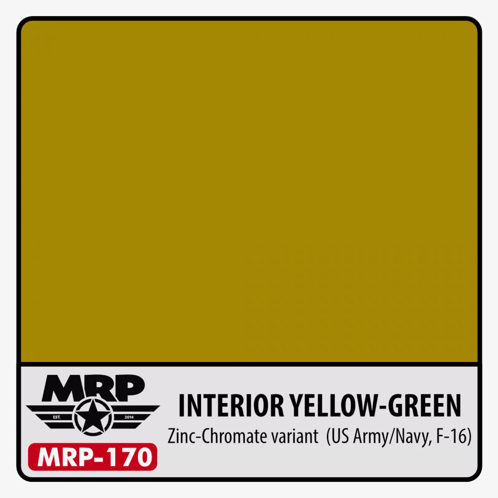 MRP Interior Yellow-Green Zinc-Chromate variant (US Army/Navy, F16) 30ml