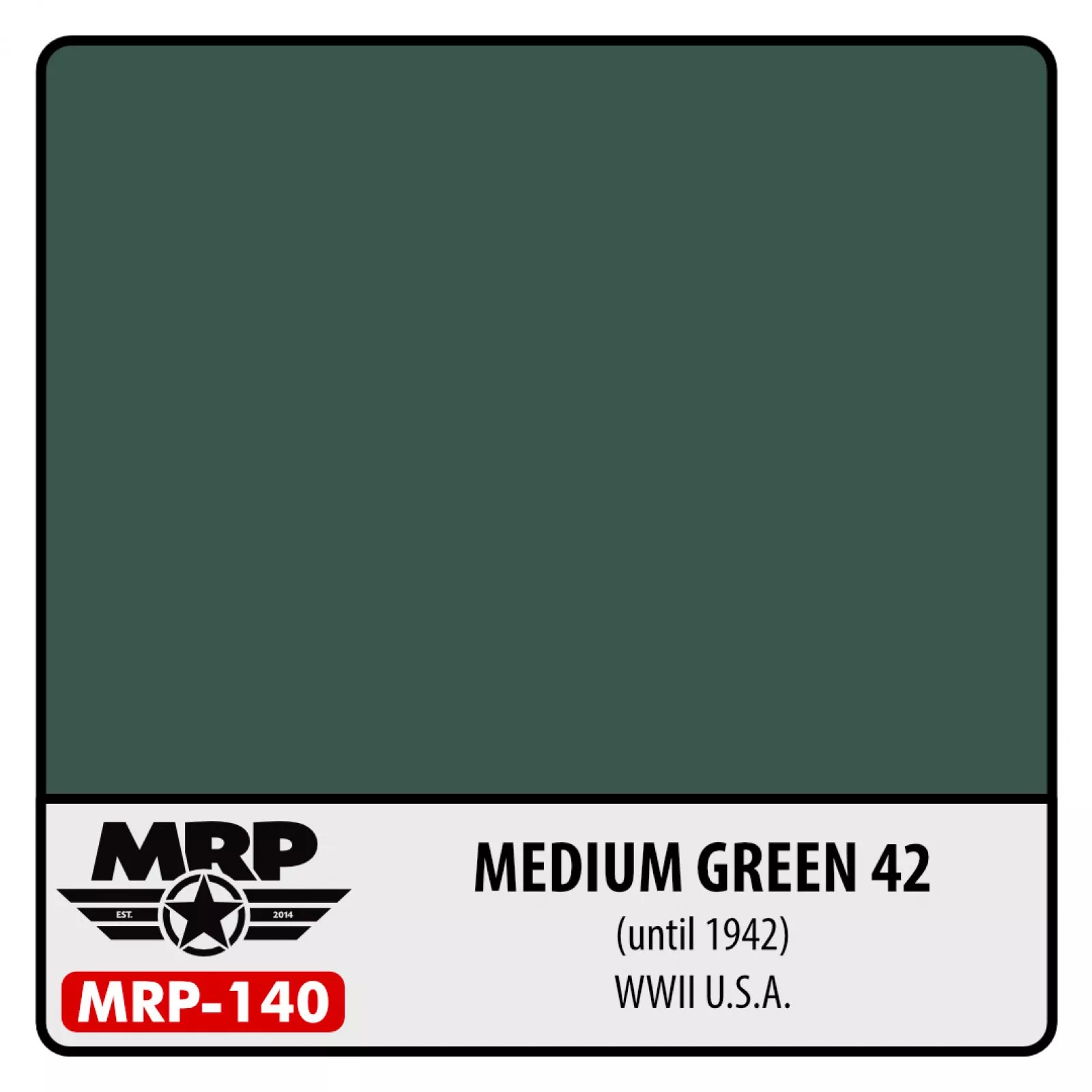 MRP Medium Green 42 (Until 1942) WWII USA 30ml
