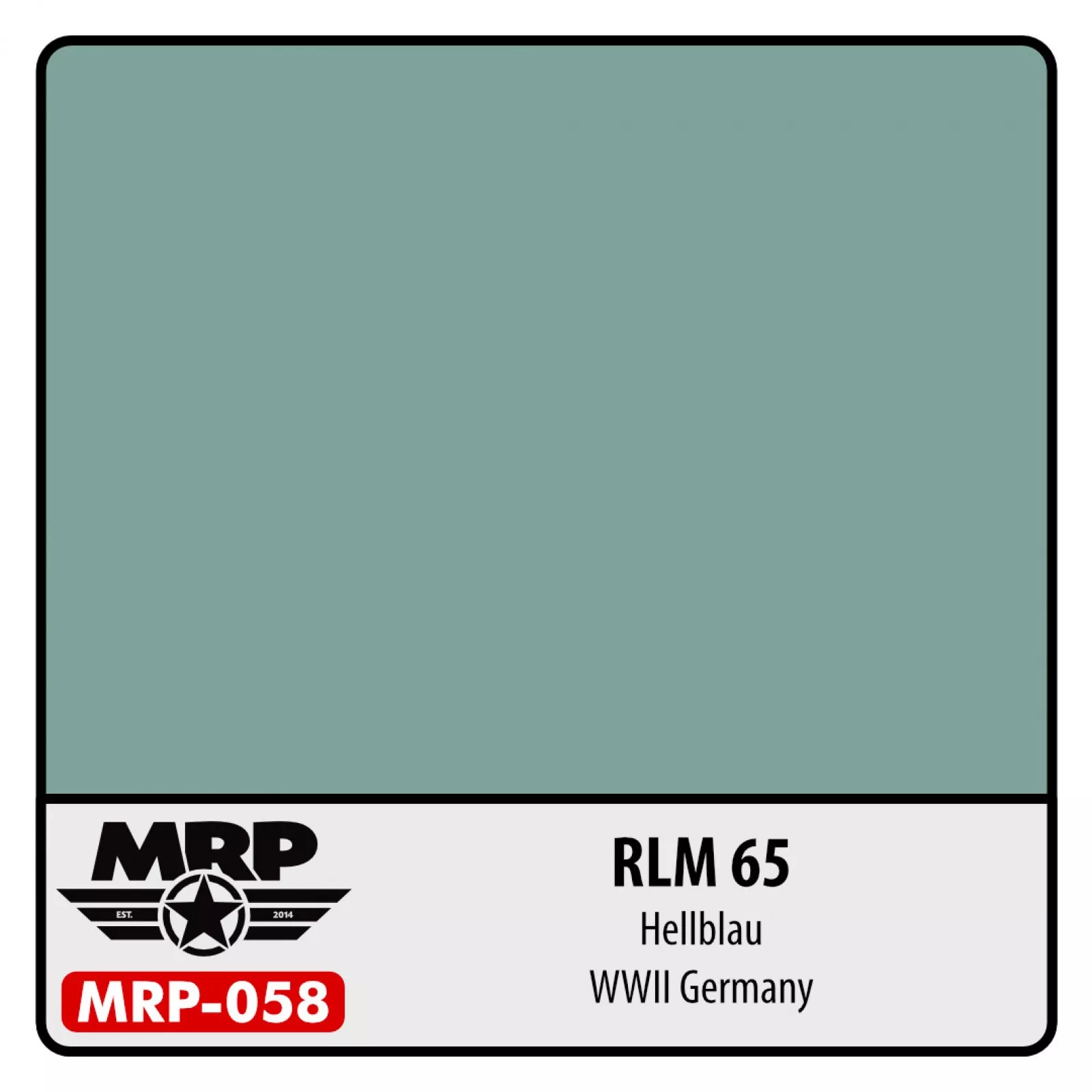 MRP RLM 65 Hellblau WWII Germany 30ml