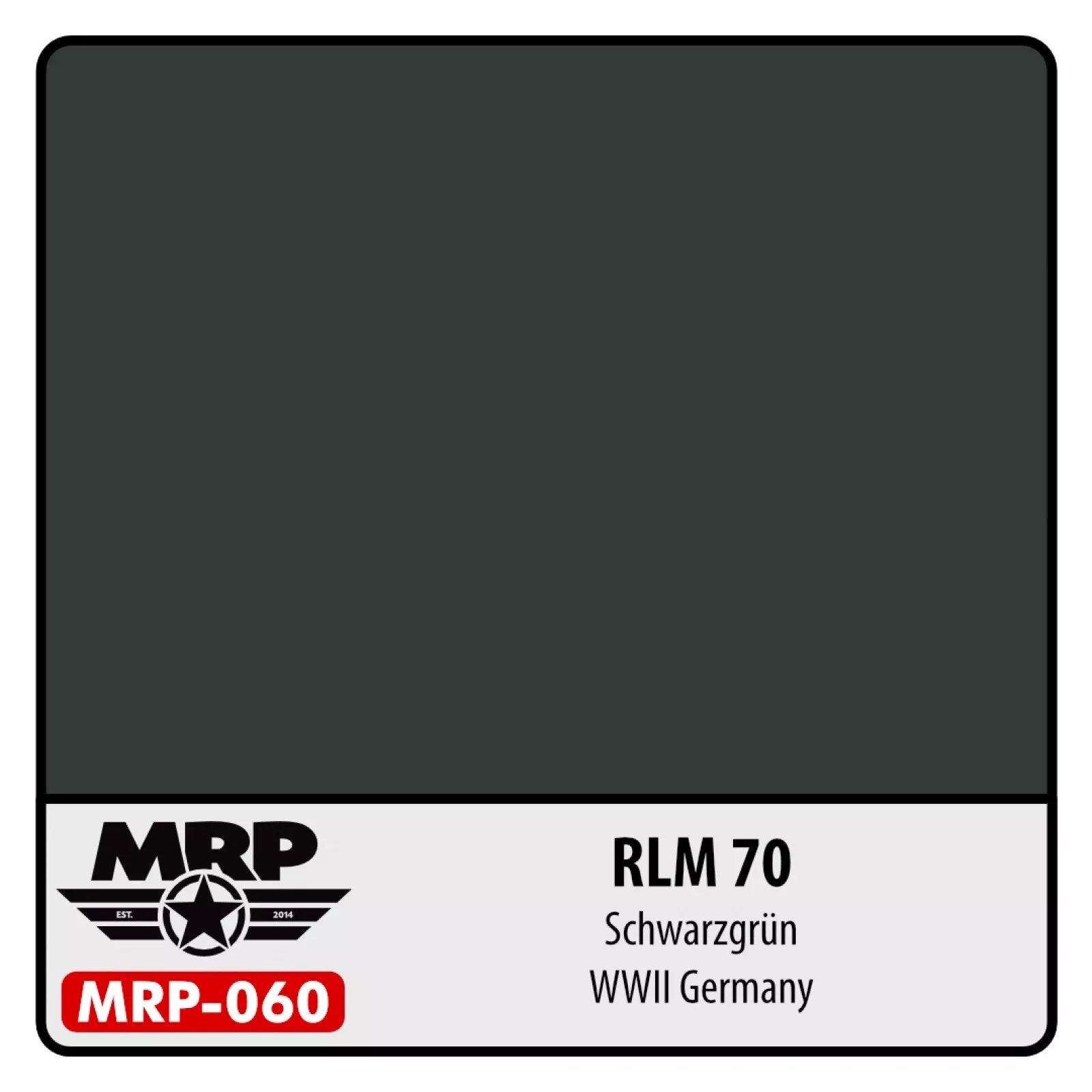 MRP RLM 70 Schwarzgrün WWII Germany 30ml