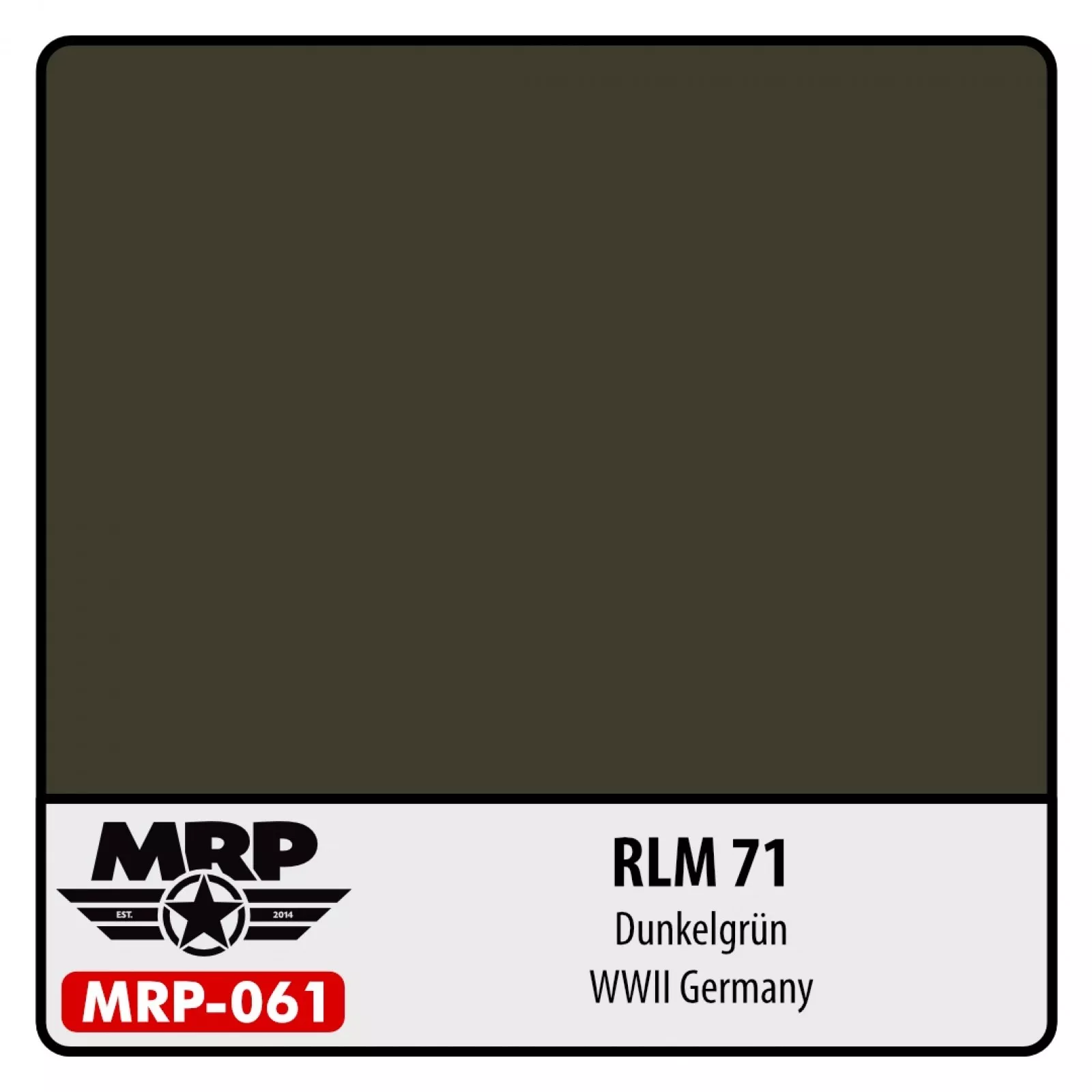 MRP RLM 71 Dunkelgrün WWII Germany 30ml