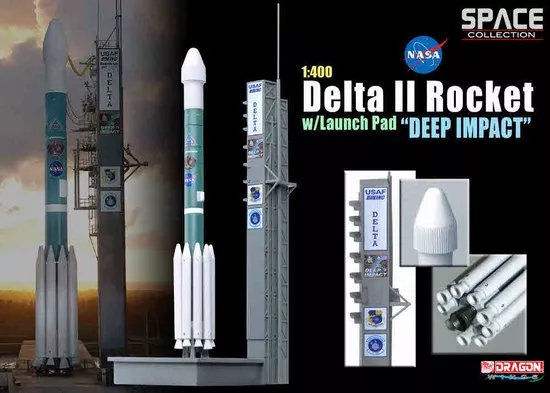 Dragon 56243 1:400 fusée Delta II