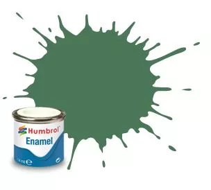 Humbrol 101 émail vert moyen mat 14 mL