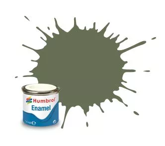 Humbrol 105 émail vert marine mat 14 ml