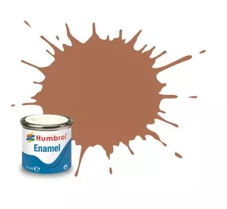 Humbrol 119 émail terre clair mat 14 mL