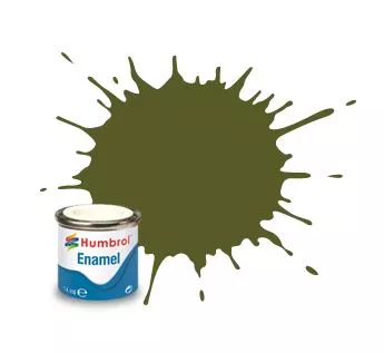 Humbrol 150 émail vert forêt mat 14 mL