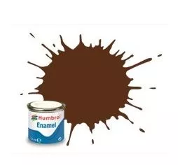 Humbrol 160 émail brun rouge allemand mat 14 mL