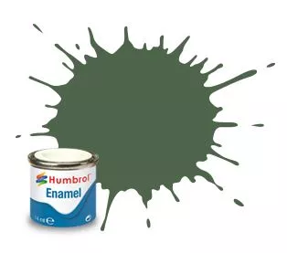 Humbrol 252 émail vert olive mat 14 mL