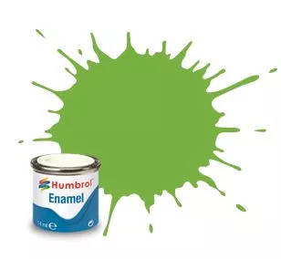 Humbrol 38 émail citron vert  brillant 14 ml