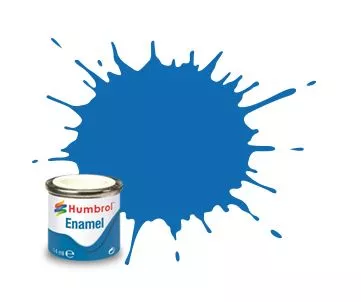 Humbrol 52 émail bleu baltique métalisé 14 mL