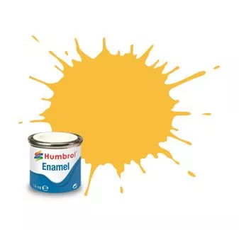 Humbrol 81 émail jaune pâle 14 mL