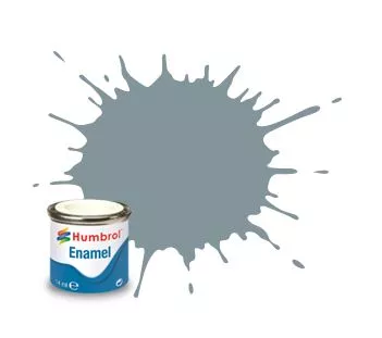 Humbrol 87 émail gris acier mat 14 ml
