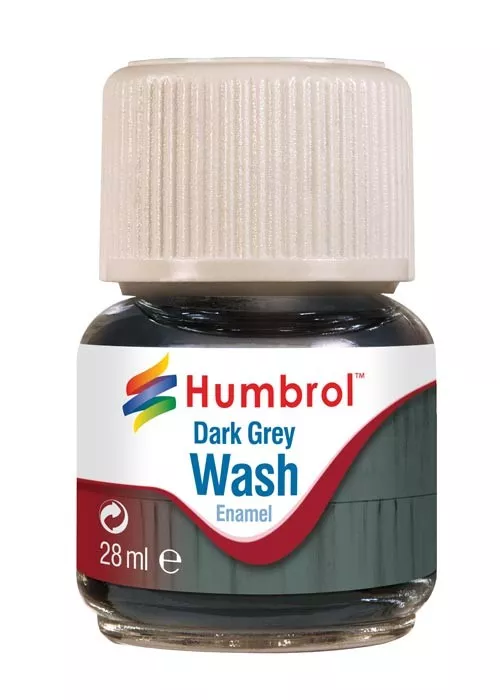 Humbrol AV0204 Wash enamel dark grey 28 ml