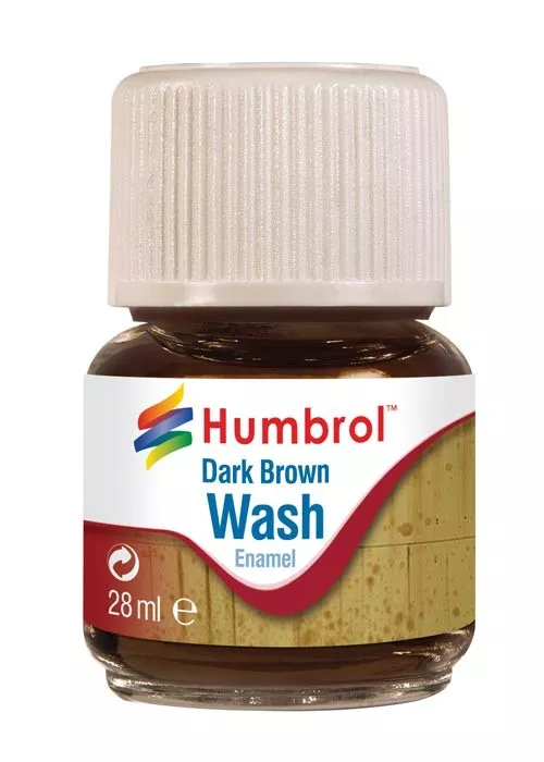 Humbrol AV0205 Wash enamel brown 28 ml