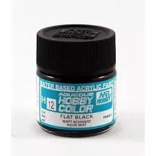 Mr Hobby H012 flat black 10 mL