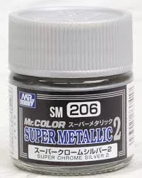 Mr Hobby SM206 super chrome silver