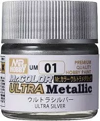 Mr Hobby UM01 ultra metallic silver 10 mL