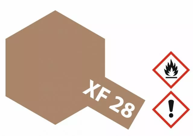 Tamiya 81728 XF-28 acrylic cuivre foncé 10 mL