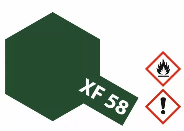 Tamiya 81758 XF-58 olive green 10 mL